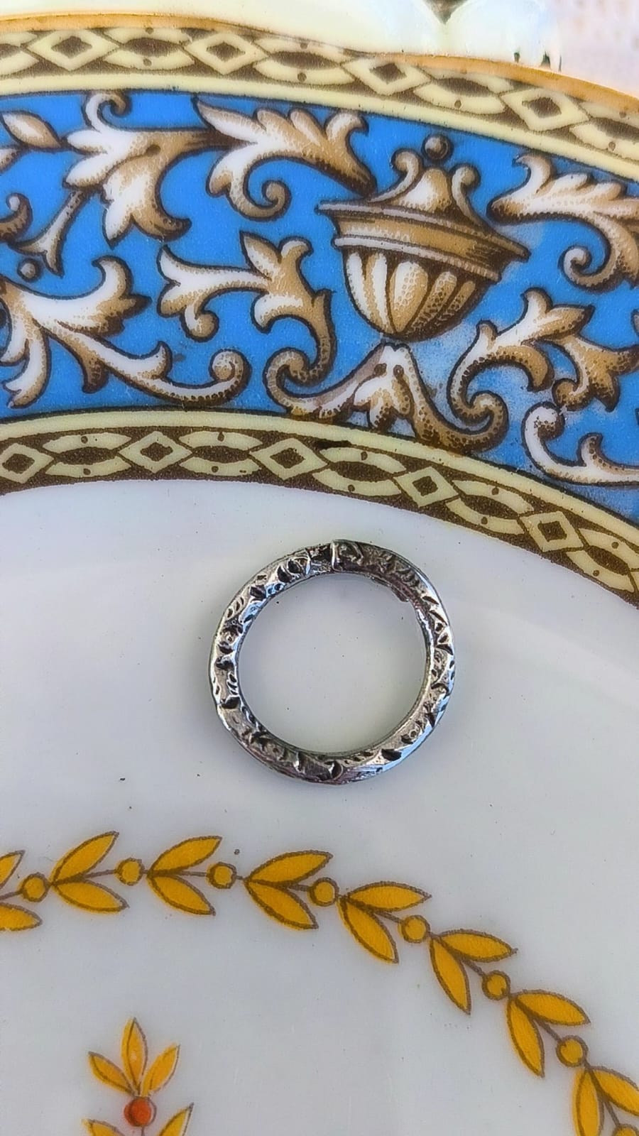 Split ring plata